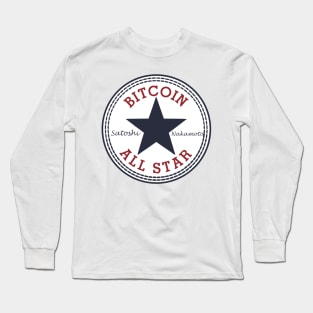 Bitcoin All Star Long Sleeve T-Shirt